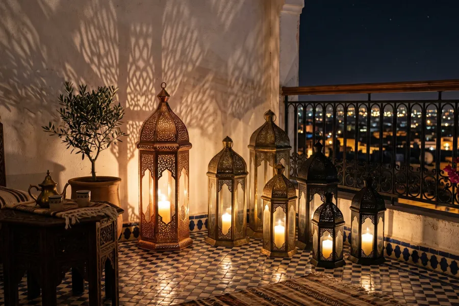 Balcony Lighting Ideas Lanterns