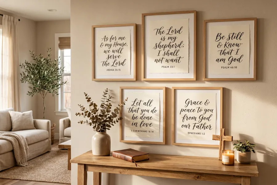 Christian Bible Verse Frames
