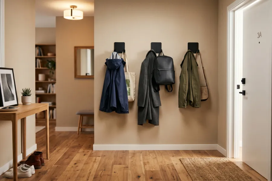 Budget Entryway Storage Hooks