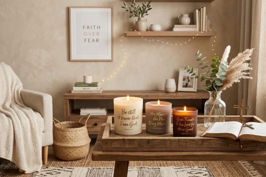 Christian Candle Display