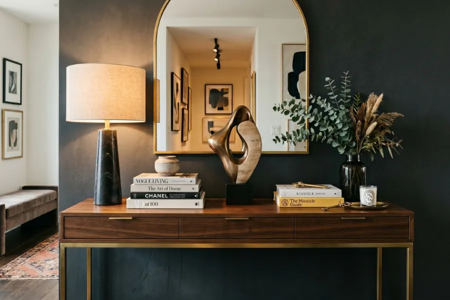 Decorative Books Display
