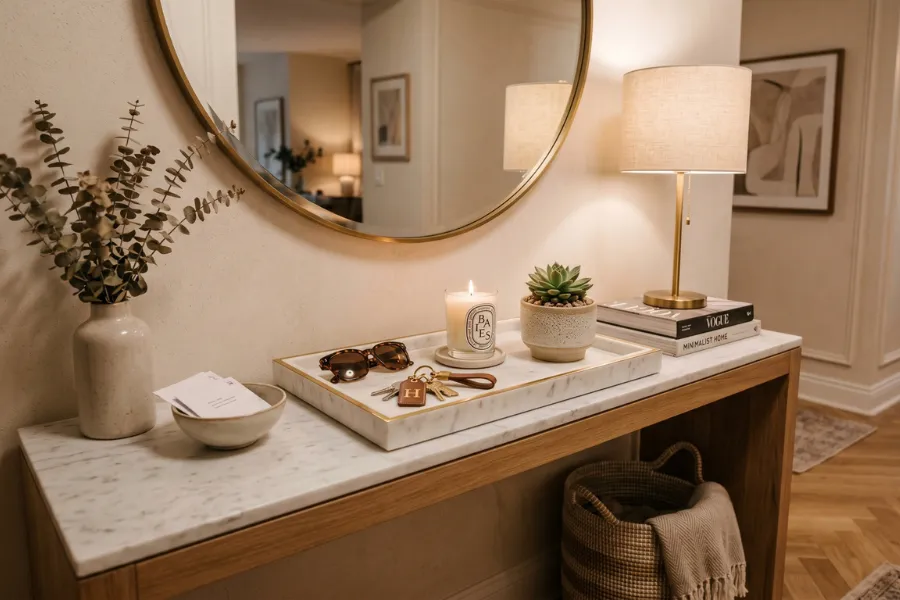 Entryway Table Decor Ideas