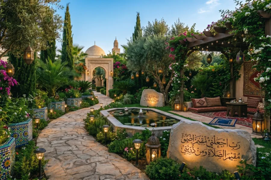 Islamic Garden Decor