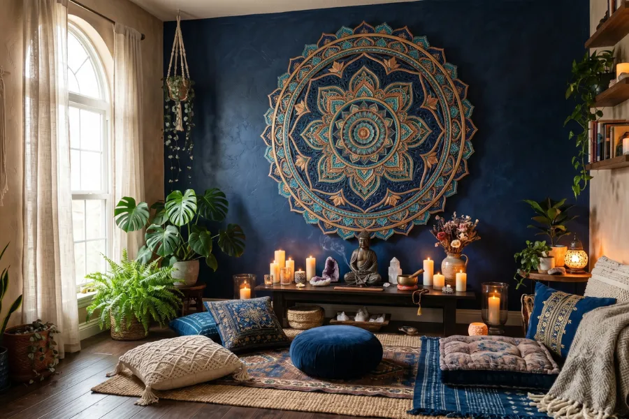 Mandala Spiritual Wall Decor