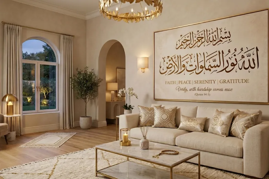 Spiritual Wall Decor Ideas Faith Calligraphy