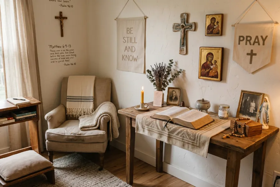 prayer room decor ideas