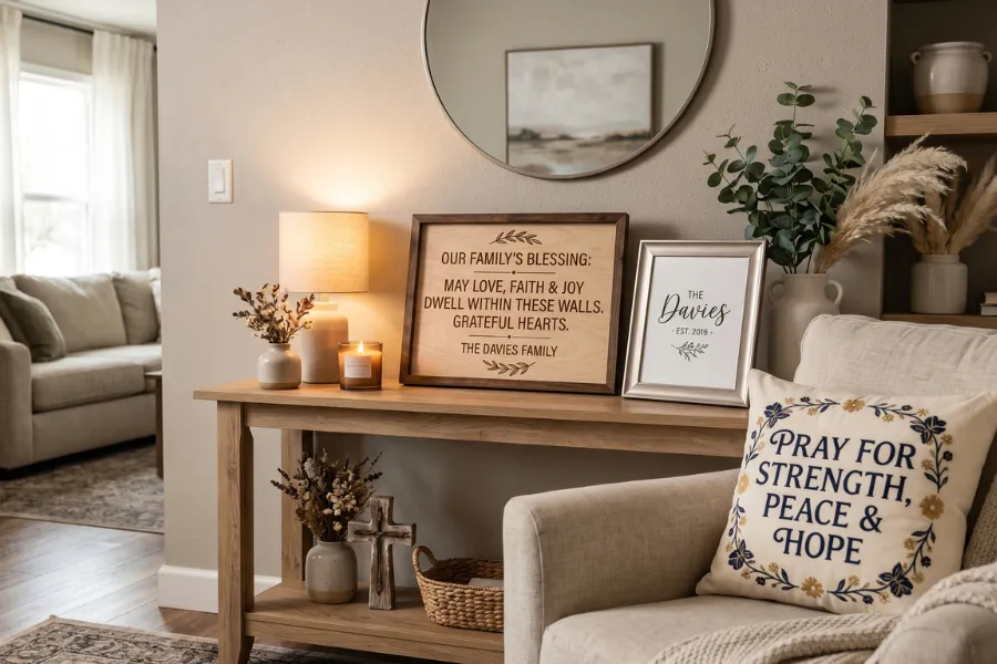 home blessing decor ideas
