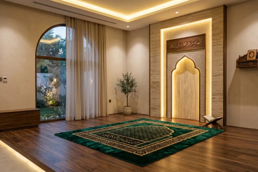 Prayer Mat Area