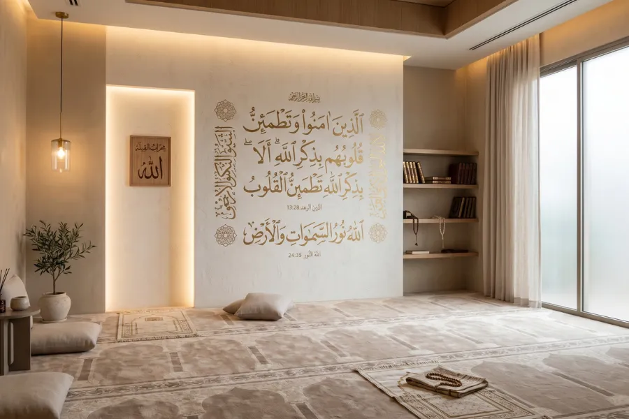prayer room decor ideas