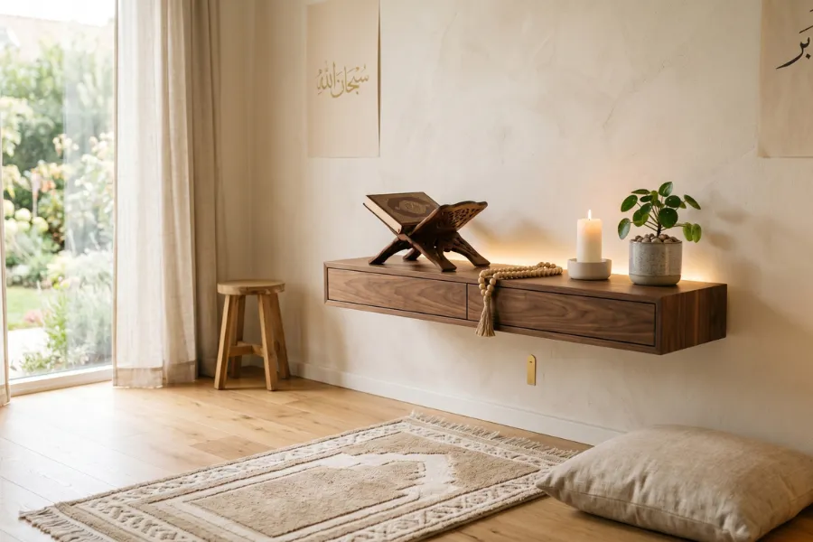 Small Shelf Prayer Room