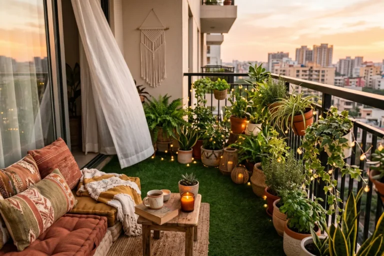 Small balcony decor ideas that make tiny spaces beautiful with plants and cozy seating