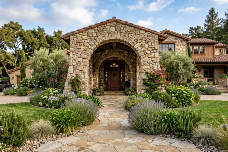Arch rock entrance