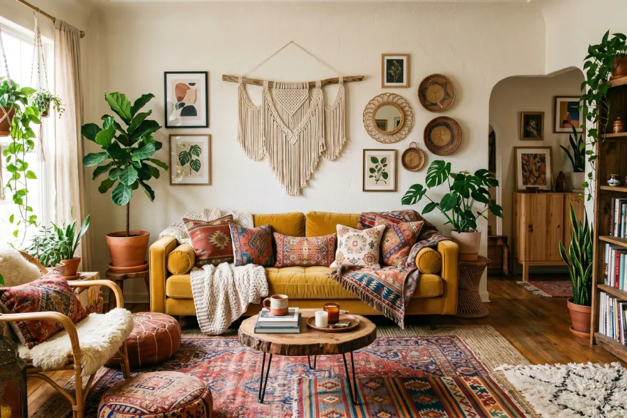 Bohemian Interior Style