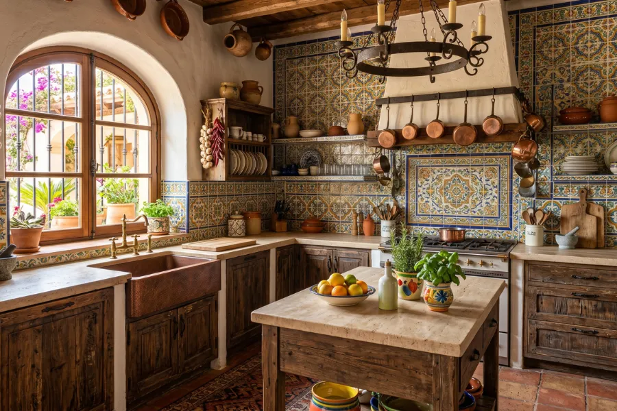 Ceramic kitchen tiles