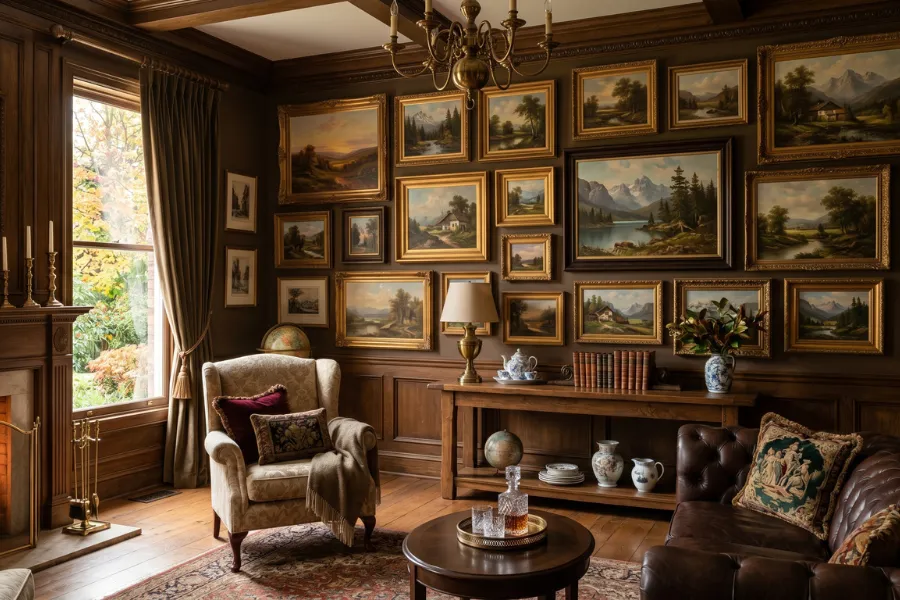 Classic traditional wall artwork