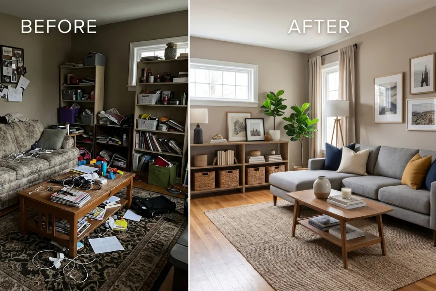 Common decorating mistakes example