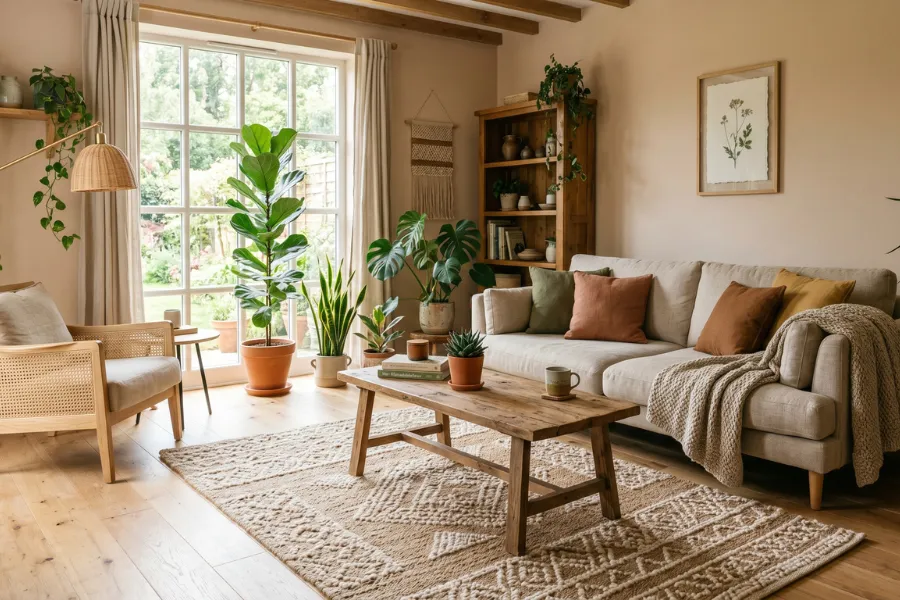 eco friendly modern living room rug