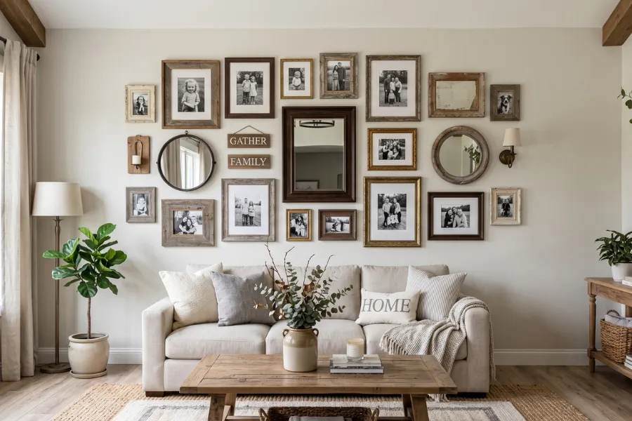 Farmhouse wall decor ideas