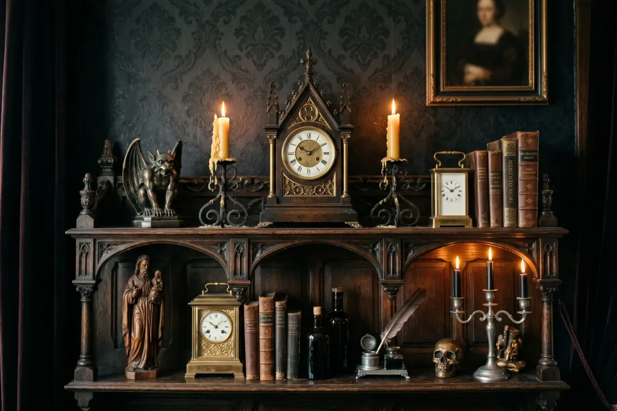 Antique Gothic decor