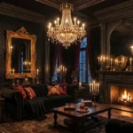 Gothic luxury living room
