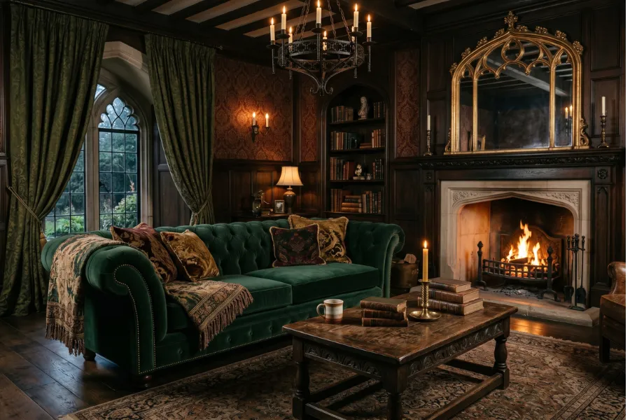 Velvet Gothic furniture