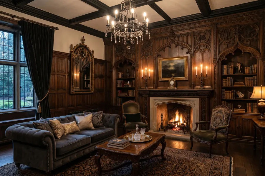 Gothic wall panels