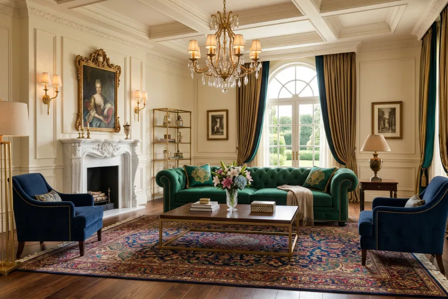  luxury modern living room area rug