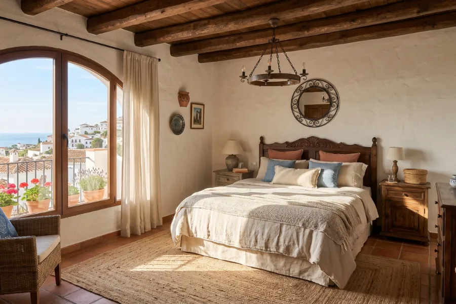 Mediterranean bedroom style