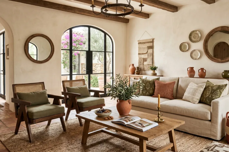 Mediterranean color palette