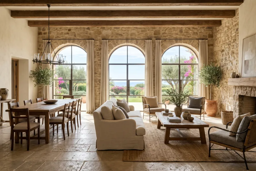 Mediterranean home interior