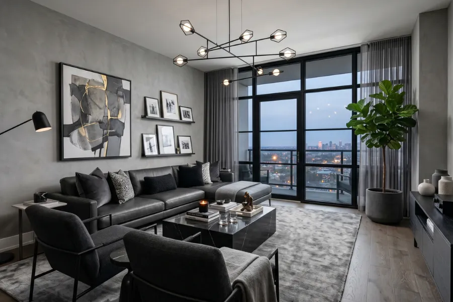 Medium Gray Sofa