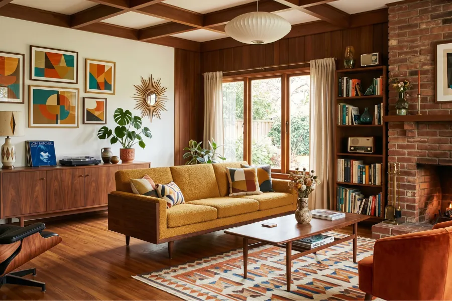 Mid Century Modern Interior