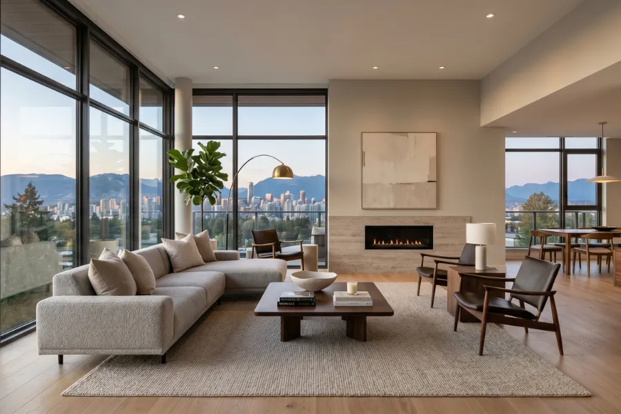 Modern home decorating style
