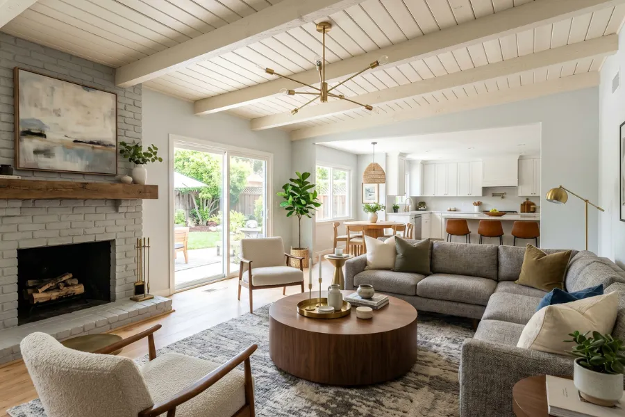 Modern ranch home update
