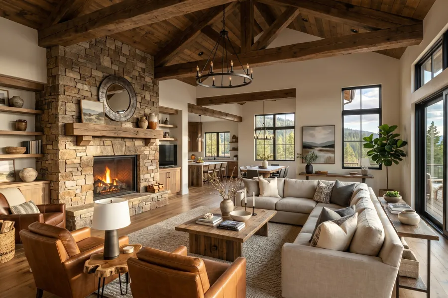 Ranch style home interior