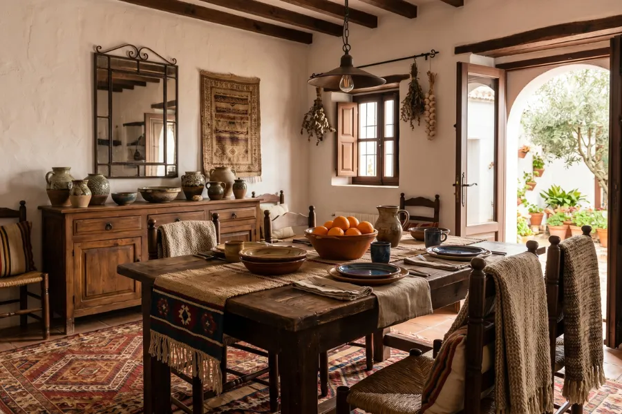 Rustic Spanish decor