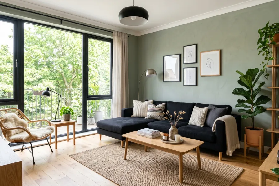 Sage Green Sofa