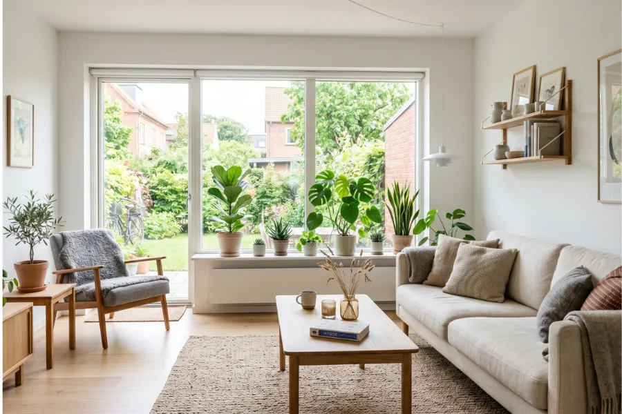 Scandinavian decorating style room