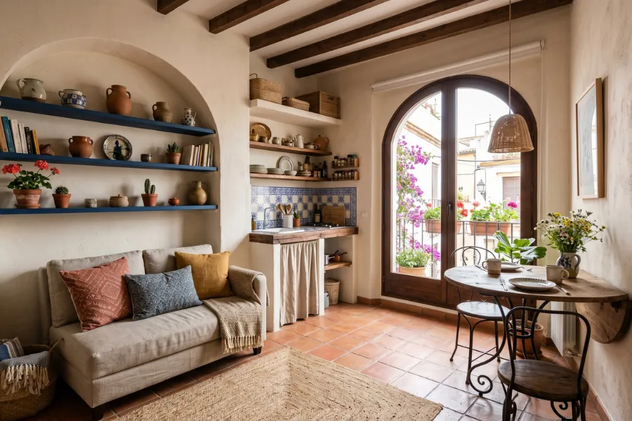 Small Spanish apartment