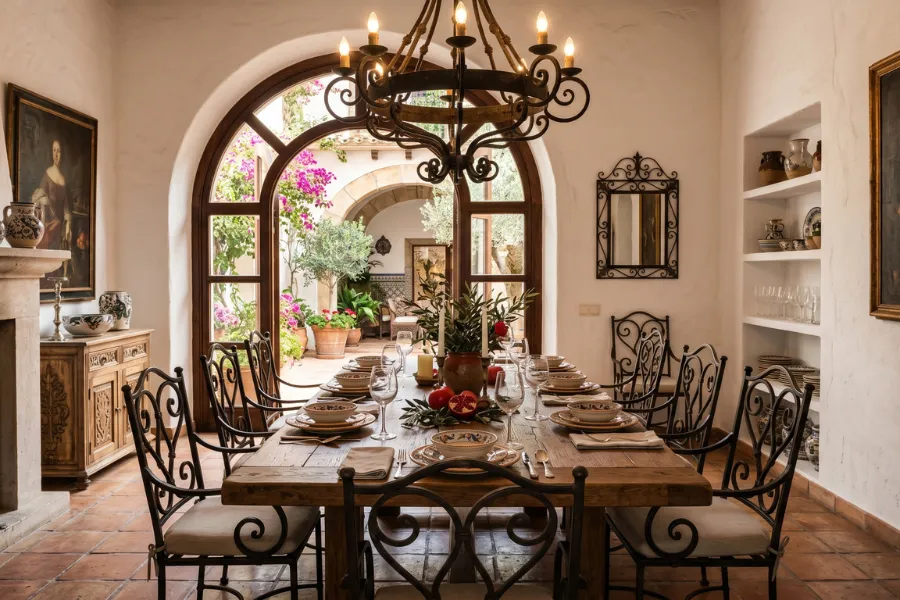 Spanish dining room