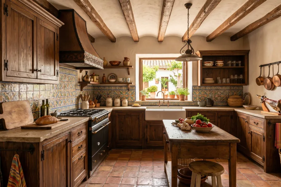Spanish kitchen design