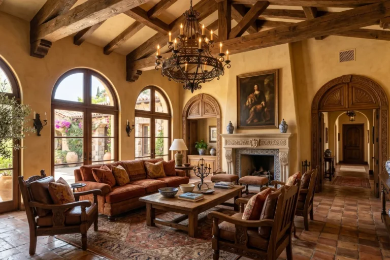 Spanish style interior design
