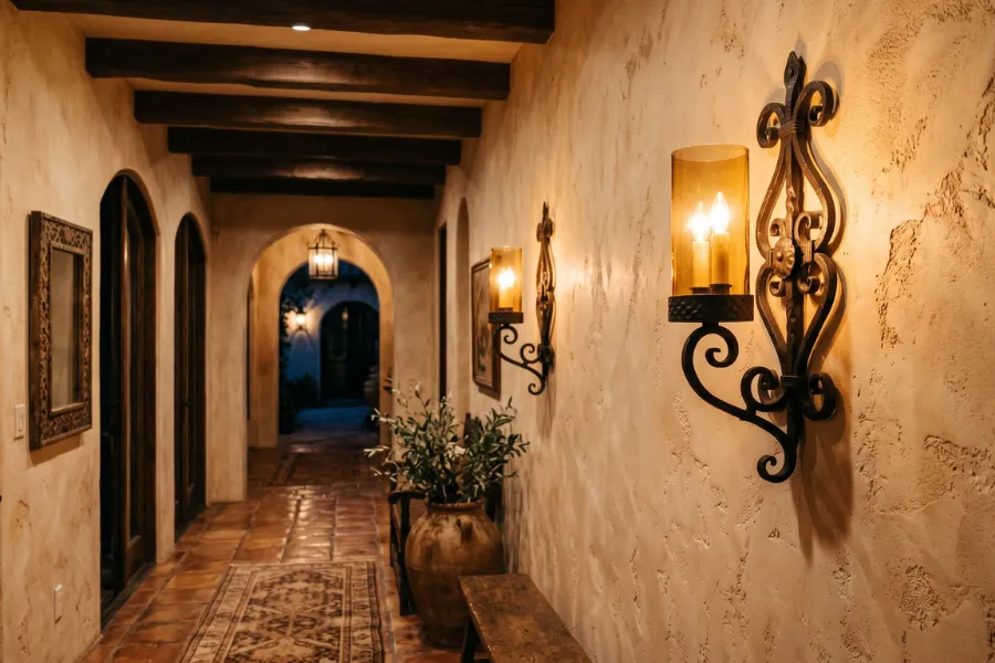 Spanish wall sconces