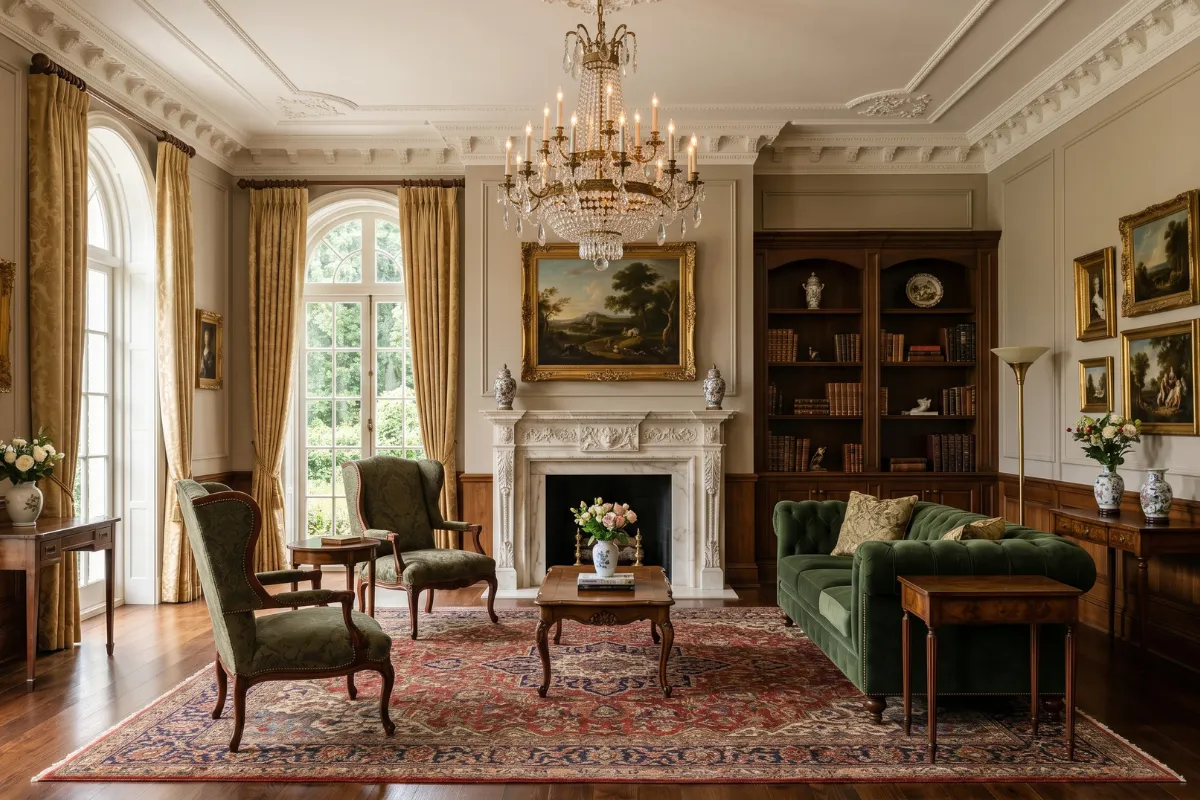 Traditional style interior design
