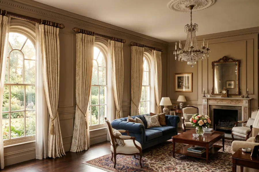Traditional window treatment ideas