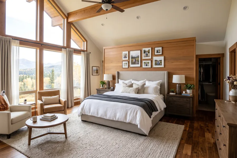 Family-sized bedroom retreat