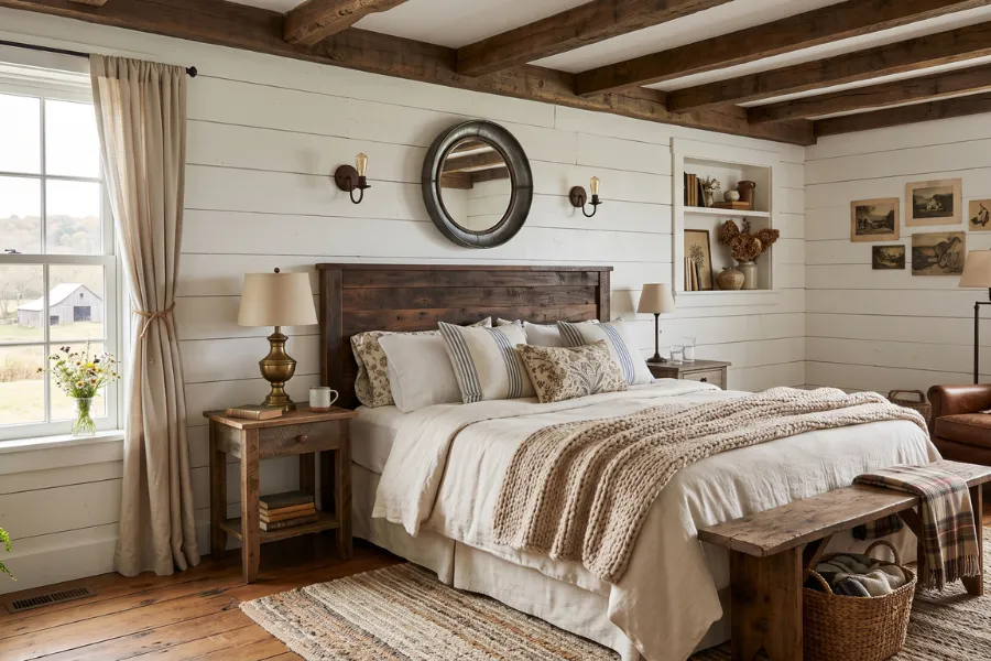 Farmhouse Alaska bedroom style