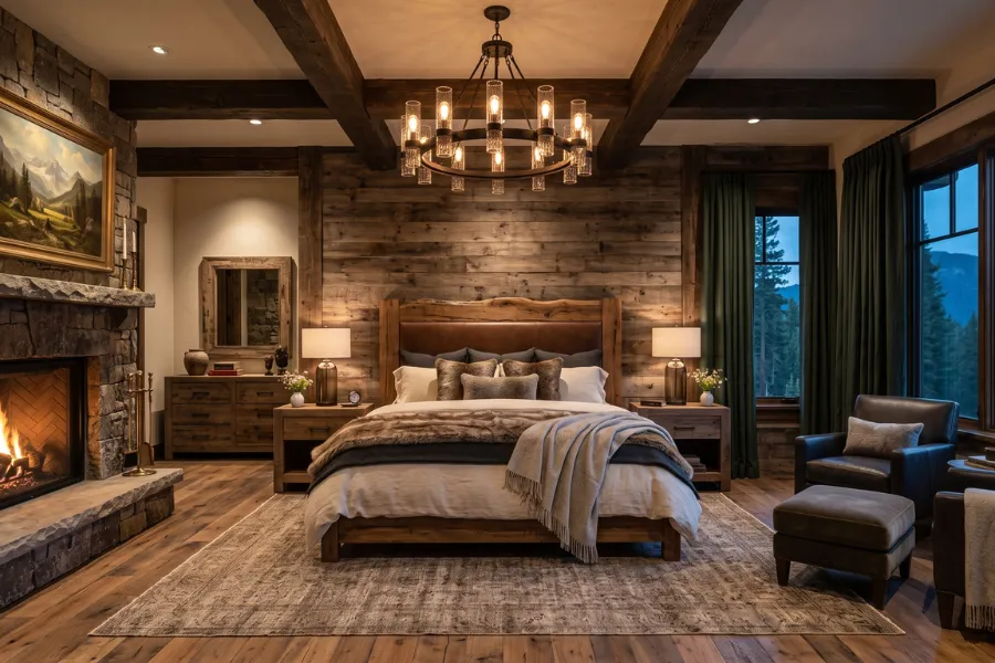 Luxury Alaska bedroom retreat