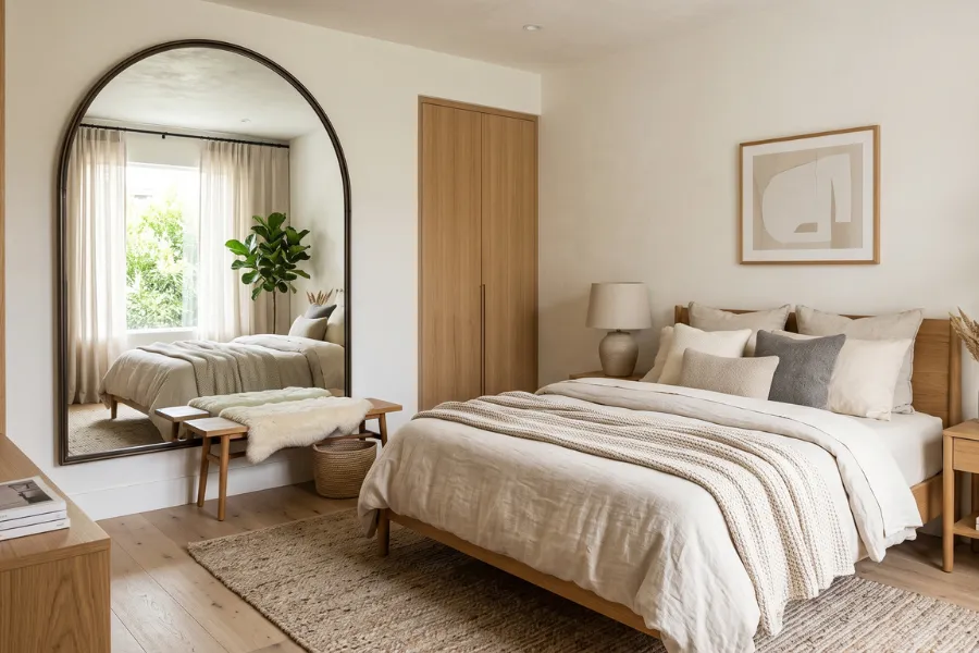 large bedroom mirror