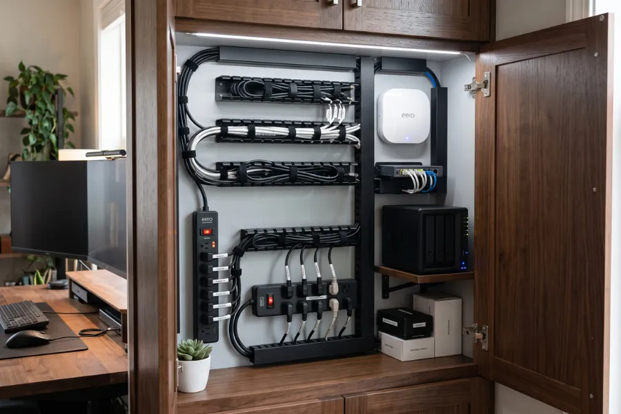 Cable management cabinets